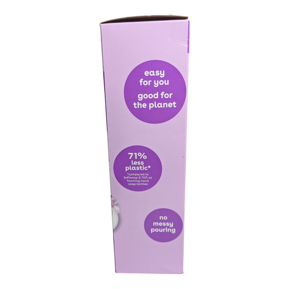 SoftSoap - Foaming Hand Soap - Starter Kit -1 bottle 2 refill tabs -Lavender - Picture 2 of 5